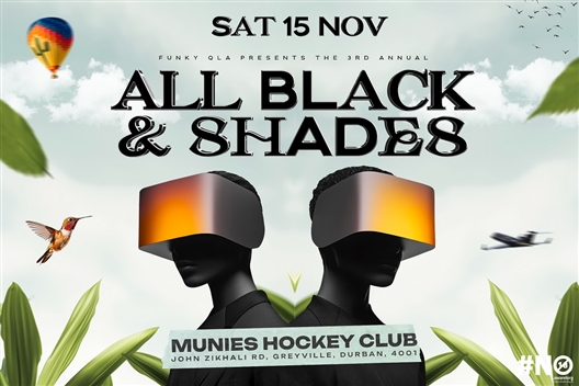 All Black And Shades